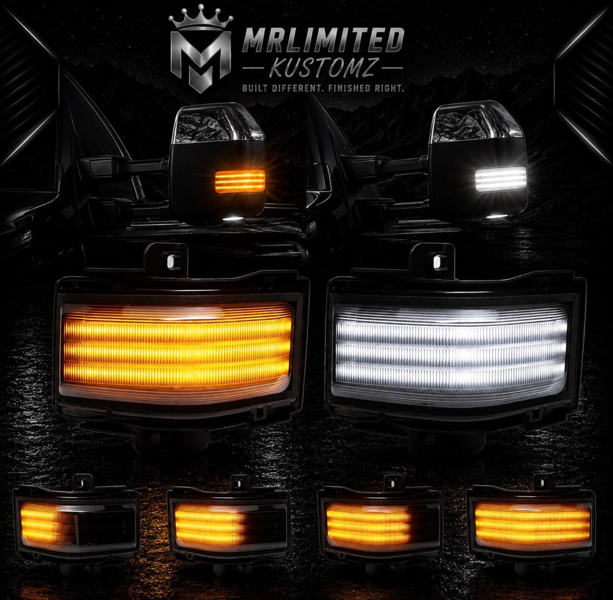Ford LED Side Turn Signal Lights