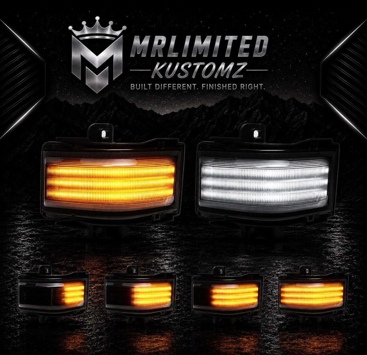 Ford LED Side Turn Signal Lights
