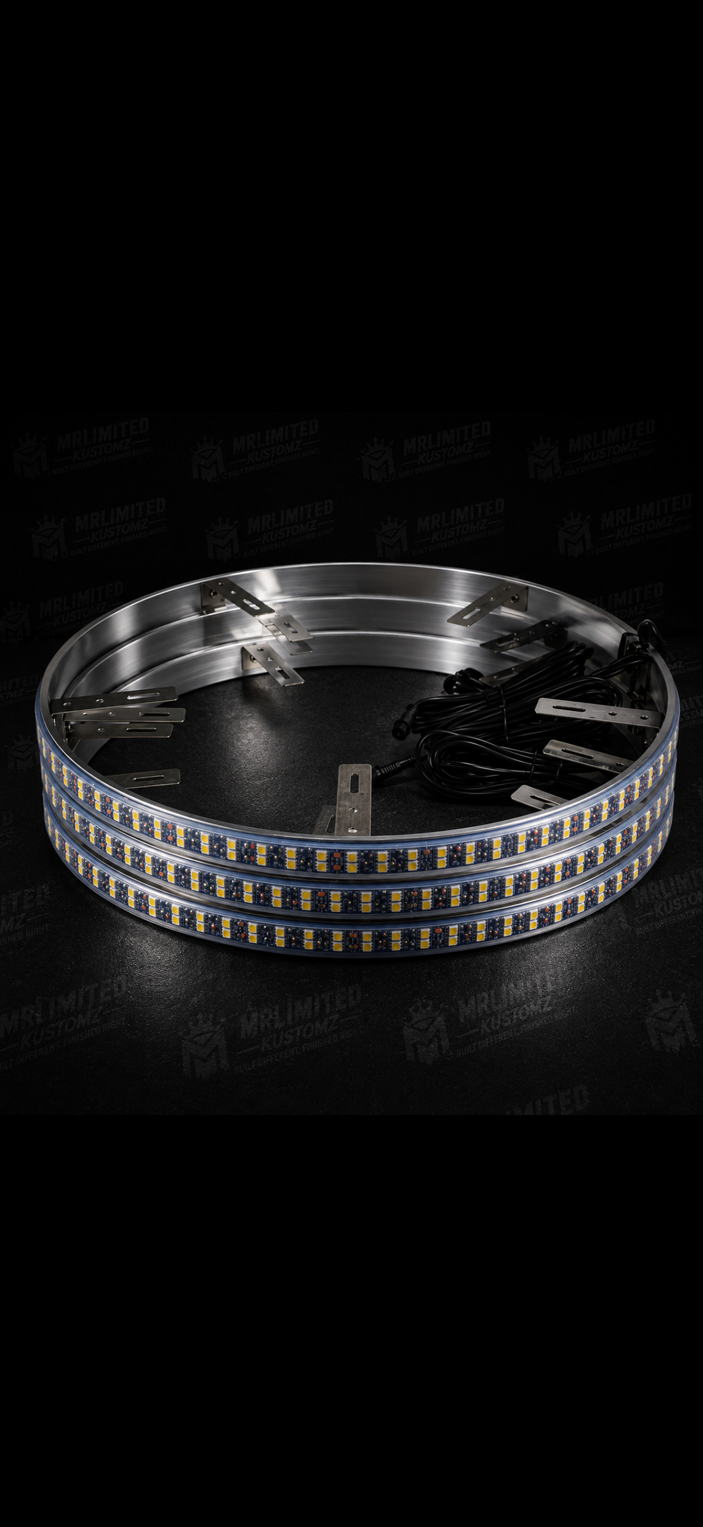 Double Row Wheel Lights 17.5 Inch