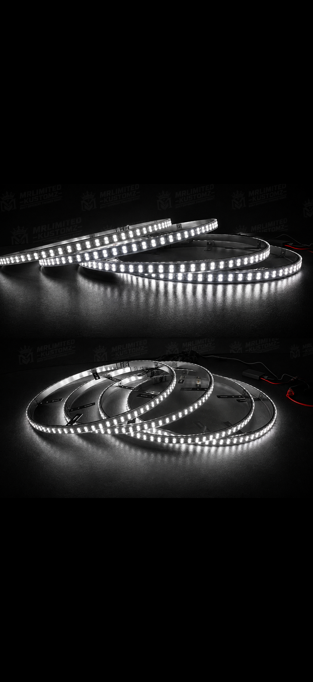 Double Row Wheel Lights 17.5 Inch