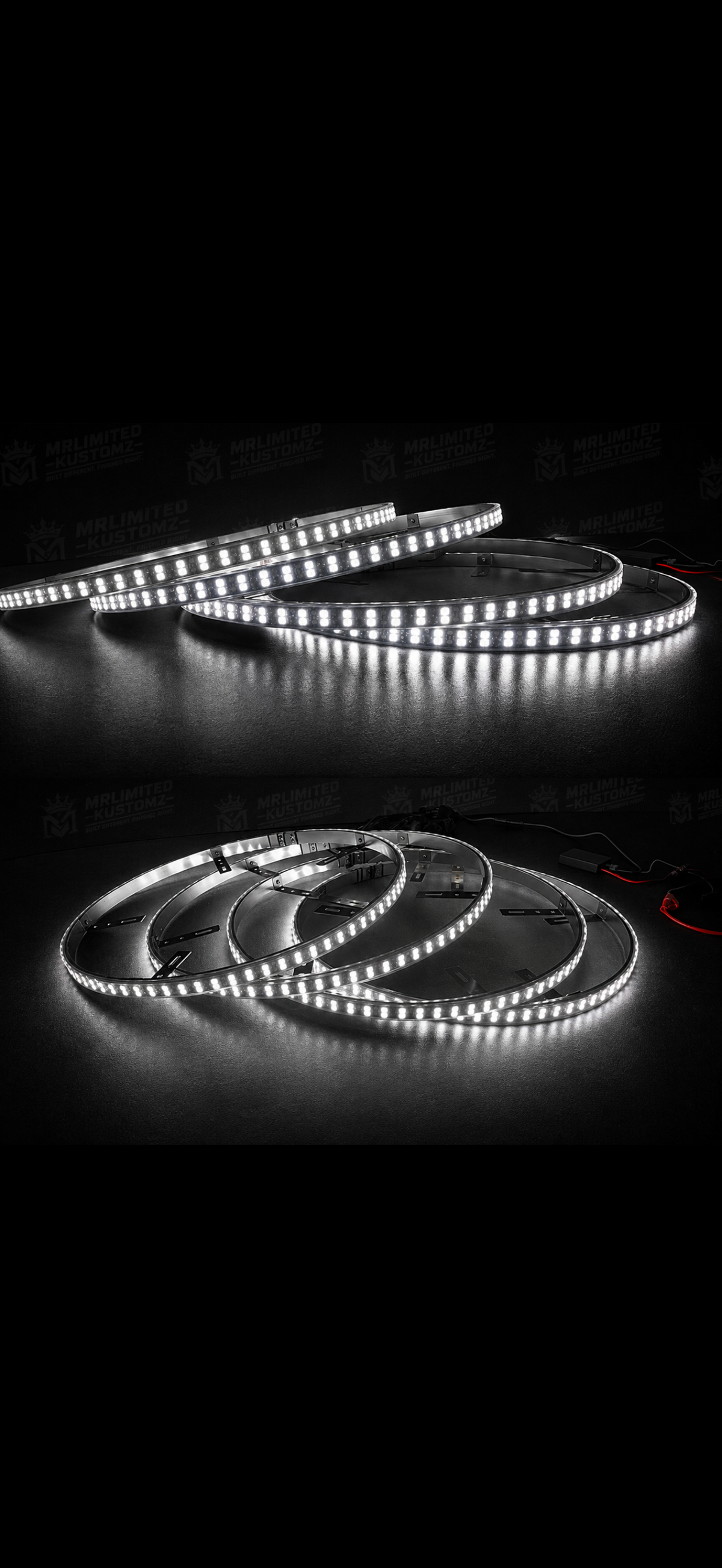 Double Row Wheel Lights 17.5 Inch