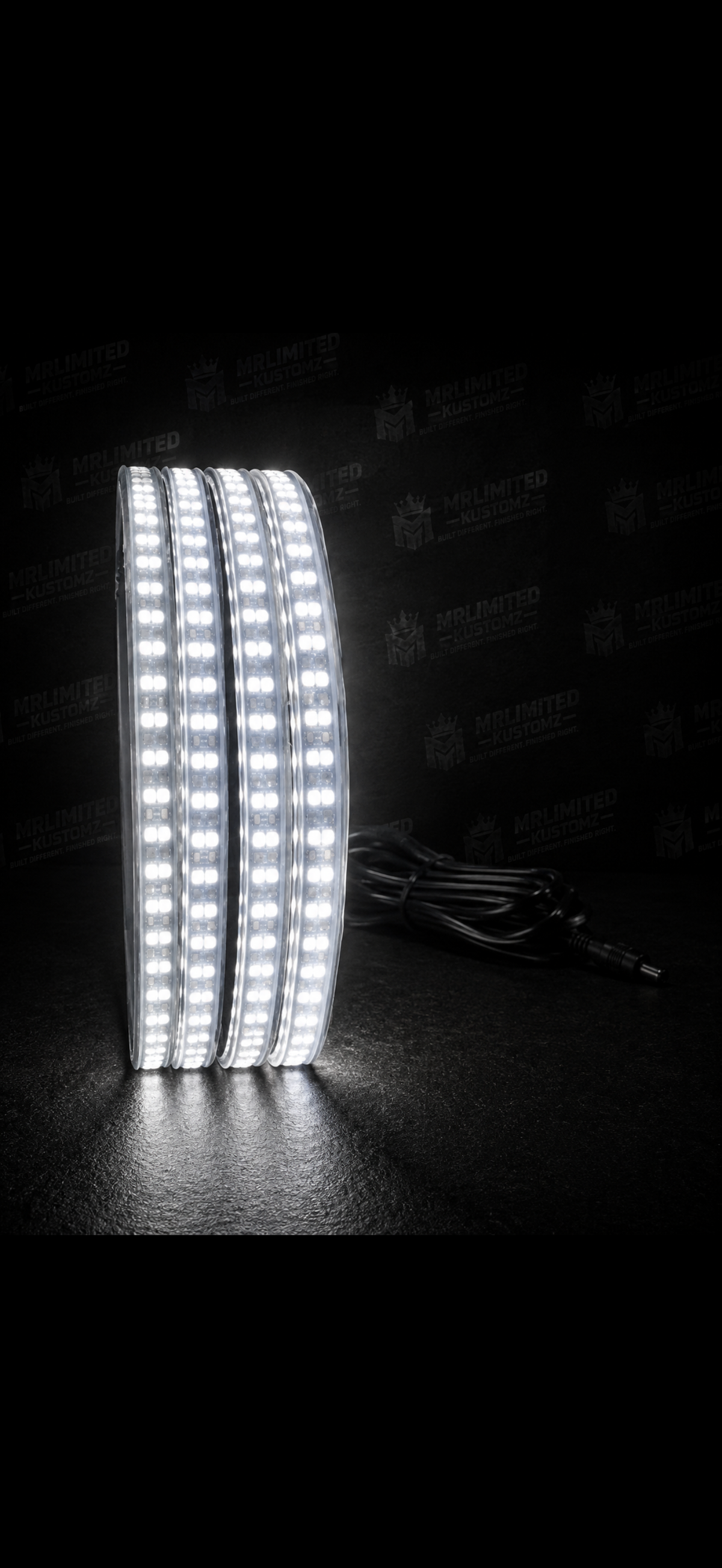 Double Row Wheel Lights 17.5 Inch